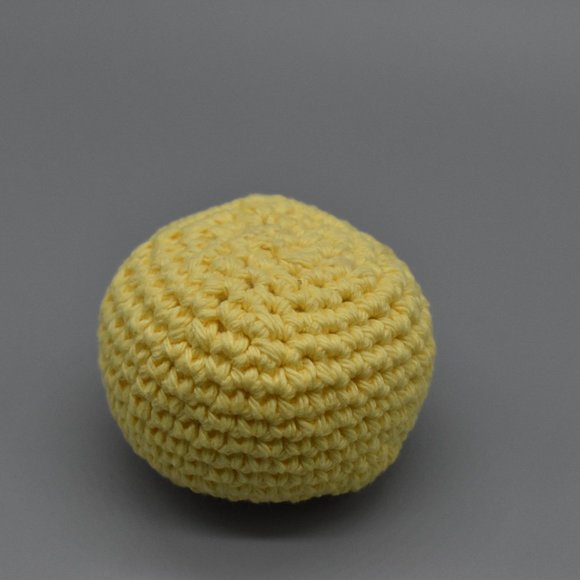 Hand Crafted Crochet catnip ball cat toy - Picture 4 of 4